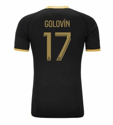 AS Monaco Aleksandr Golovin #17 Udebanetrøje 2023-24 Kort ærmer